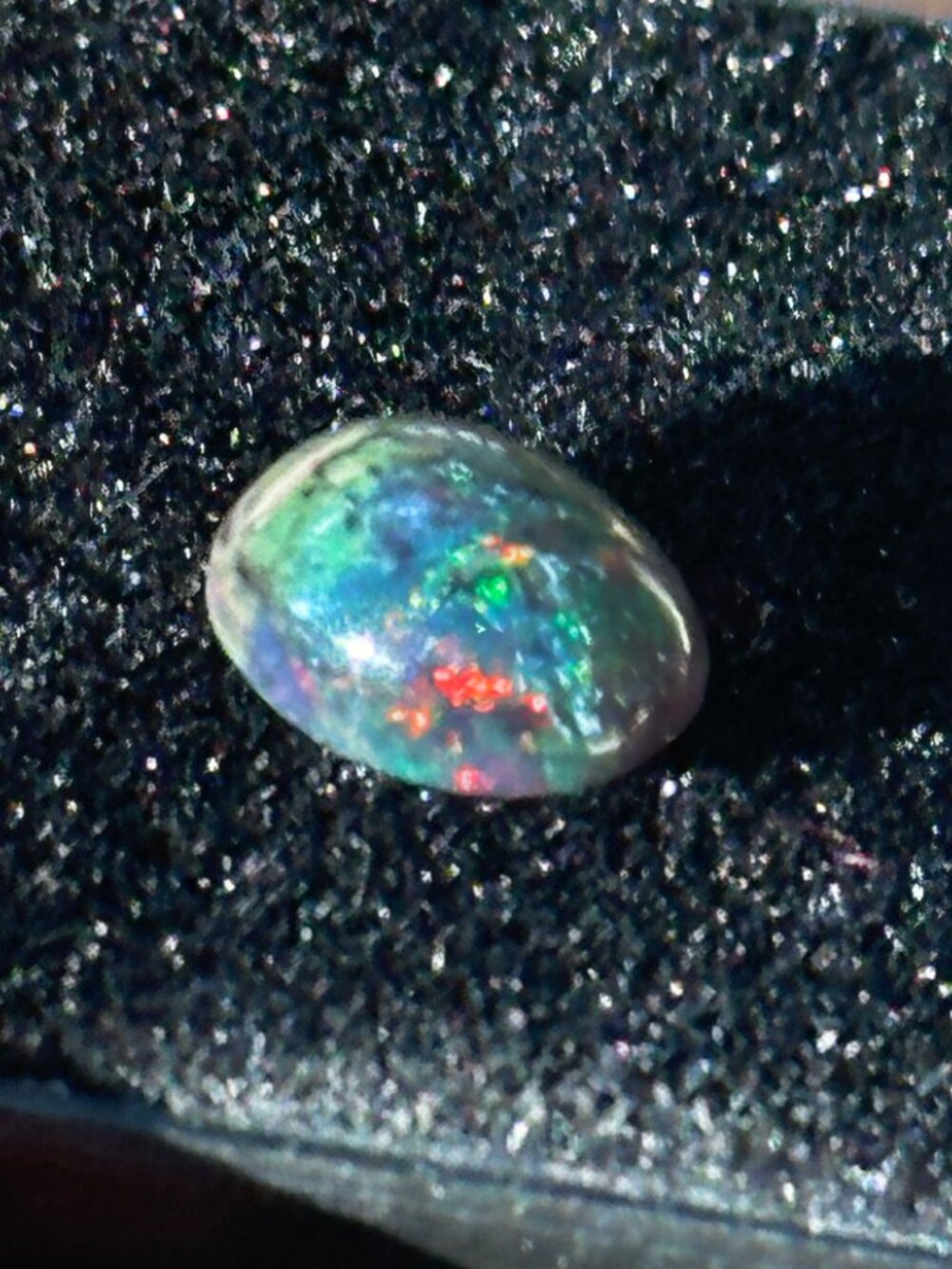 Welo Black Opal *Smoke & Fireworks*